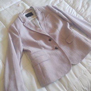 Banana republic lavender wool blazer